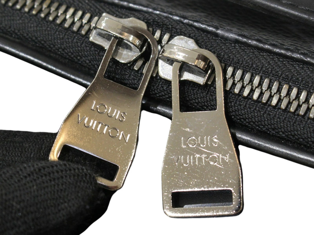LOUIS VUITTON Bumbag Monogram Eclipse Black Body Bag Shoulder LV